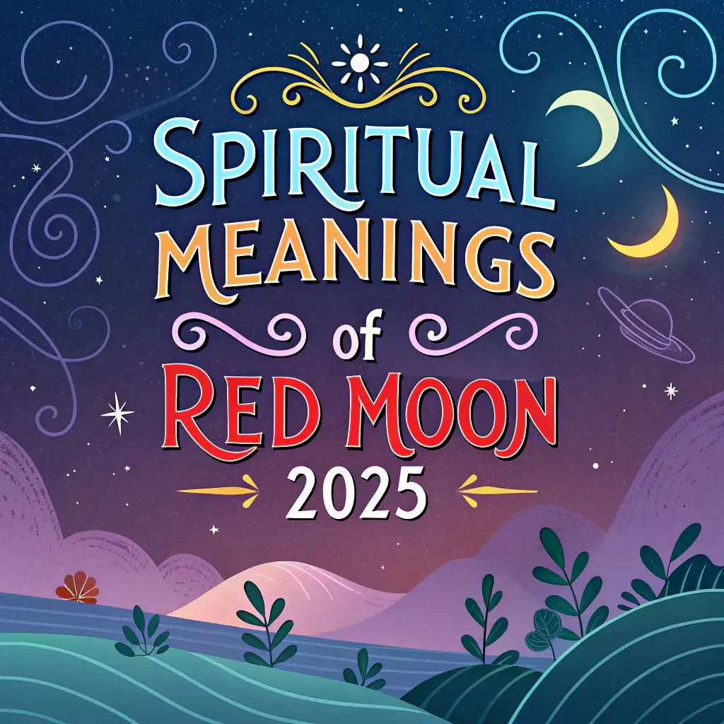 Spiritual Meanings of the Red Moon in 2025: Cosmic Wonders