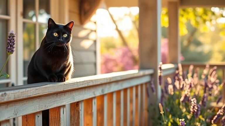 cat visits signal divine presence