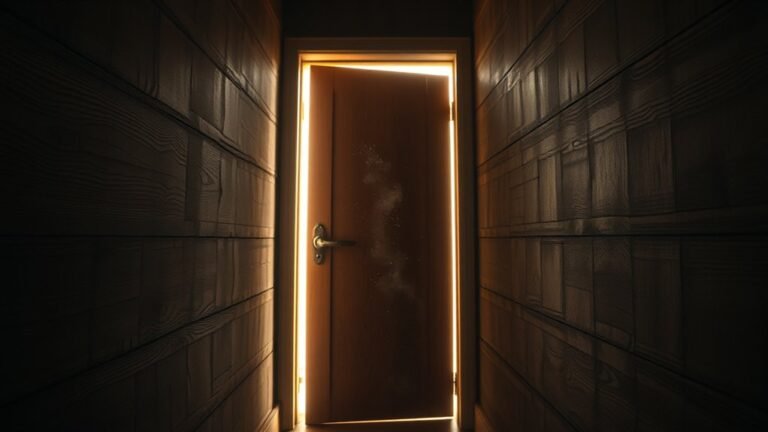 door slamming signifies spiritual change