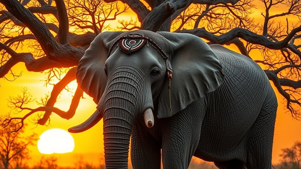 elephants symbolize wisdom and strength