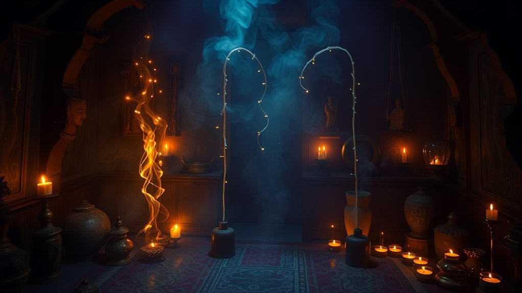flickering lights spiritual significance