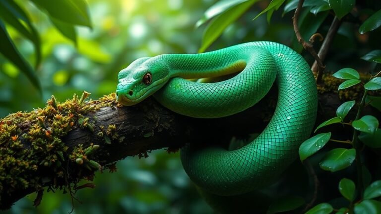 green snake spiritual symbolism