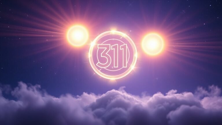 number 311 reveals spiritual guidance