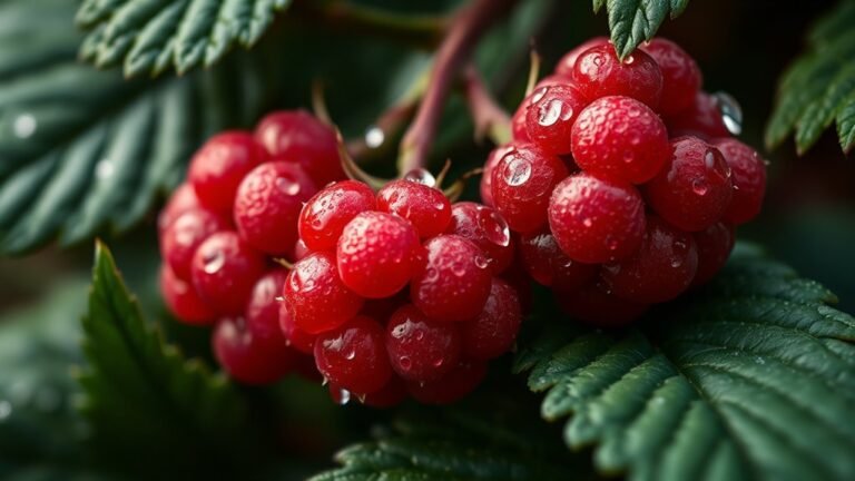 raspberry symbolizes gentle kindness