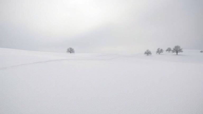 snow represents purity and serenity
