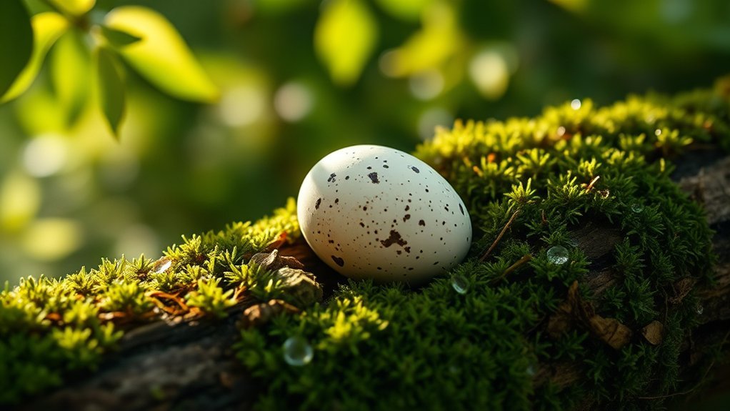 bird eggs symbolize new beginnings