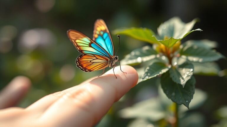 butterfly symbolizes spiritual connection