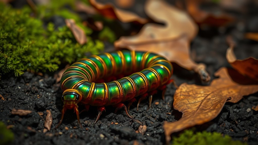 centipede symbolizes transformation and adaptability
