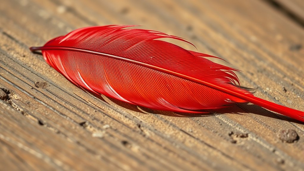 feather symbolizes spiritual messages