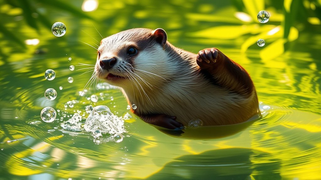 otter symbolize playful creativity
