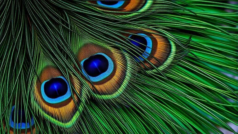 peacock feathers and luck
