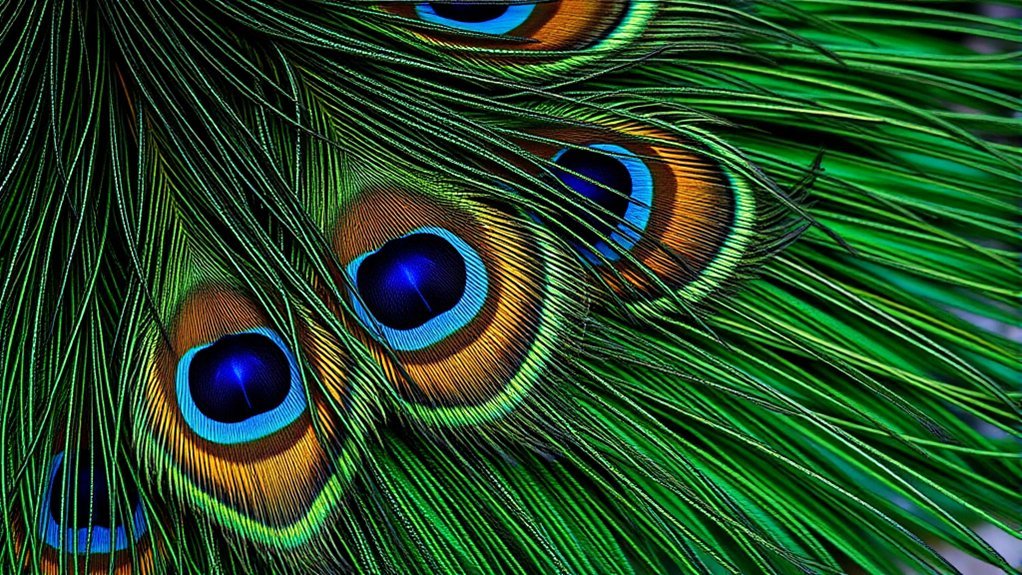 peacock feathers and luck