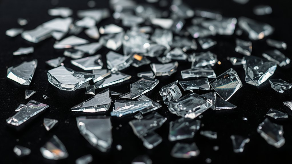 spiritual reflection on broken glass