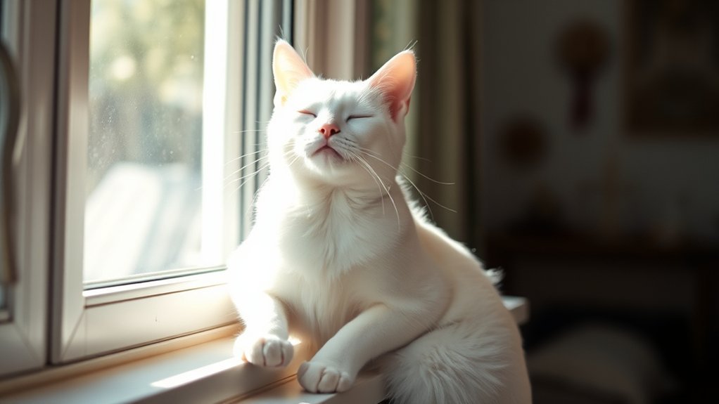 white cat spiritual significance