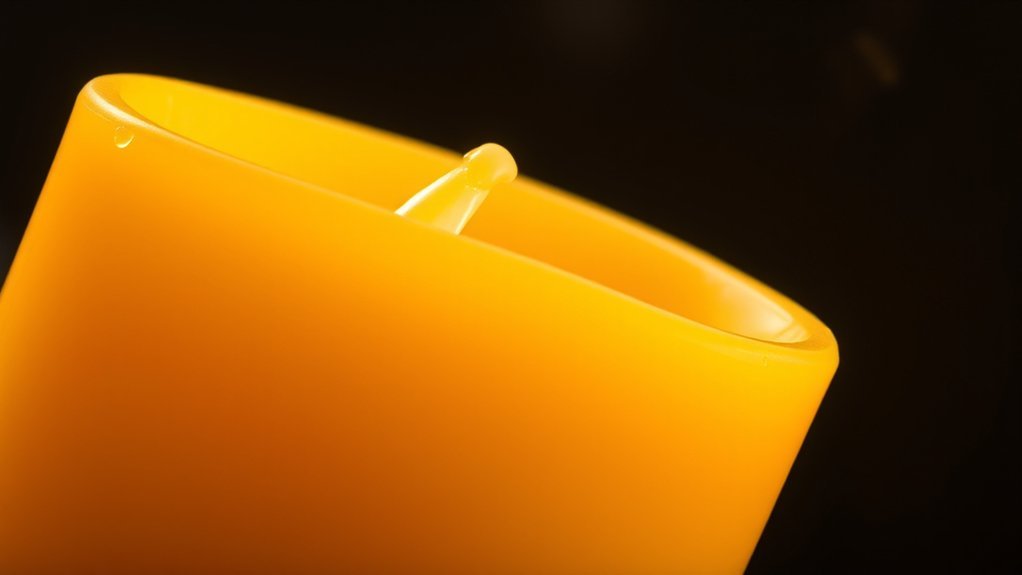 yellow candle represents enlightenment